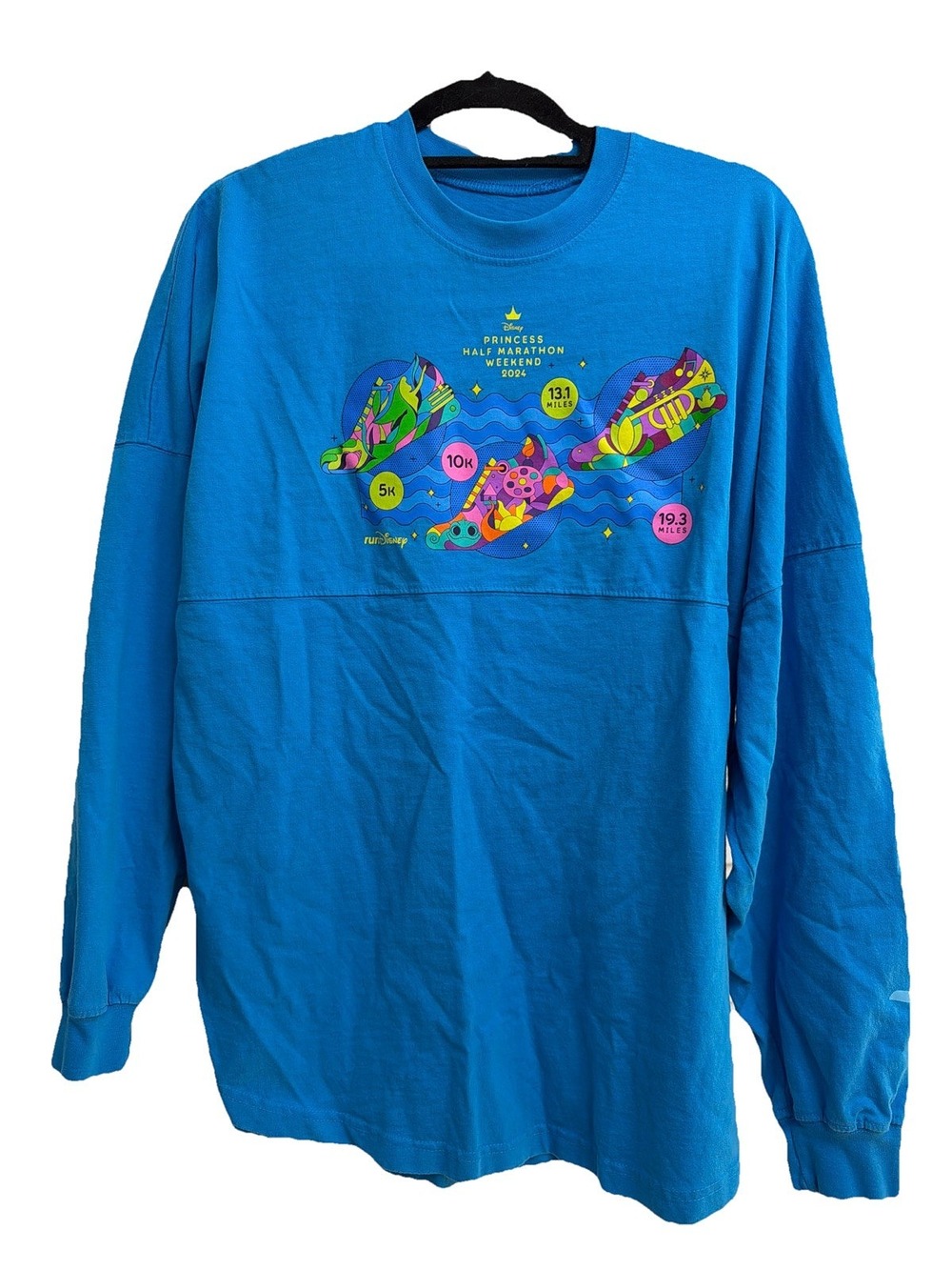 Disney Parks Large 2024 Princess Half-Marathon Passholder Spirit Jersey